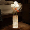 Modern Dimmable Floor Lamp Living Room Standing LED Rattan Light Tree Lantern UK