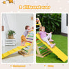 Wooden Kids Climbing Triangle Ladder Training Climber with Ramp for Children