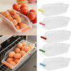 4pc Kitchen Fridge Plastic Drawer Storage Rack Holder Organizer Box Space Saver
