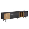200cm Industrial TV Unit Stand TV Board Lowboard TV Cabinet Cupboard Sideboard