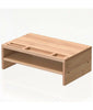 ❗Monitor Stand Bamboo with Storage Organizer 2 Tier PC Stand Laptop Riser