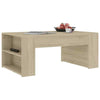 Wooden Coffee Tea Table Modern W/Side Shelf Storage Living Room Home Furniture