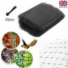 Garden Fish Pond Net Cover Anti Sludge Heron Netting Koi Protect Mesh Black UK