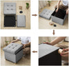 Storage Ottoman Toy Box Chair Seat Foot Stool Footstool Footrest Cube Pouffe