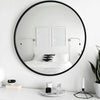 Round Wall Mounted Mirror Bathroom Bedroom Makeup Dressing Mirror Circle