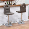 1/2/4/6x Bar Stools Gas Lift Swivel Faux Leather Kitchen Breakfast Counter Salon