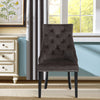 2/4 Dining Room Chairs Tufted Velvet Studded Dining Chair Accent Chair Kitchen