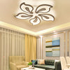 Aluminum&Acrylic Flower Shape Ceiling Light Lamp LED Chandelier Living Room