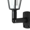 2 x LED SOLAR POWERED WALL LANTERN LAMP SUN LIGHTS Vintage OUTDOOR MOUNT GARDEN