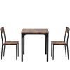 Dining Table and 2/4 Chairs Set 4/6 Seater Home Kitchen Dining Room Furniture