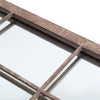 Window Style Arch Wall Hanging Mirrors Glass Panel Vintage Hallway Home 115*50cm