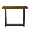 Vintage Console Table Industrial Hallway Table with Metal Stand for Living Room