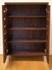 TAD | 4 Tier 2 Door Dirty Oak Shoe Storage Cabinet Cupboard Stand Rack Unit