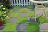 Artificial Grass Lawn Interlocking Patio Deck Tiles Fake Decking Garden Balcony