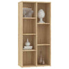 Book Cabinet Highboard Book Rack Stand Engineered Wood Multi Colours