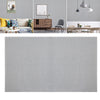 10m Grey Linen PVC Wallpaper Roll Sticker Home Decor Back Sticky Self Adhesive