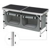 Outdoor Portable Camping Table with Storage Bag Folding Picnic Party Garden BBQ