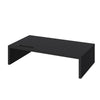 Monitor Stand Black TV Laptop Computer Riser Desktop Home Office Keyboard Shelf