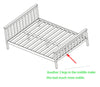 4ft6 Double Pine High End Bed Frame Wooden in White