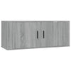 6 Piece TV Cabinet Set Grey Sonoma Engineered Wood L6W0