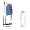 Clothes Rail Rack Heavy Duty Garment Hanging Display Stand Storage Shelves Metal