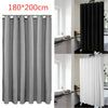 1.8*2M Bathroom Extra Long Fabric Shower Curtain Waterproof with Hooks UK