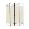 4 Panels Folding Room Divider Lightweight Wall Partition 182CM Privacy Screen