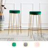 2 Bar Stools Metal Frame Breakfast Chair Kitchen High Counter Seat Pub Restauran