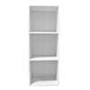 Cube, 2, 3 or 4 Tier Wooden Bookcase Shelving Display Storage Shelf Unit Wood