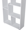 Tall Wooden Bookcase Modern Room Divider Display Storage Cabinet Shelving Unit