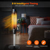 2000W Electric Oscillating Ceramic PTC Tower Fan Heater W/Digital Timer & Remote