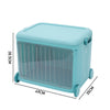 Folding Toys Storage Box on Wheels Lid Container Large Kids Children Play Box UK