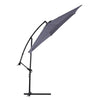 3M Banana Parasol Cantilever Umbrella Adjustable Garden Ourdoor Patio w/ Base