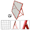 Football Training Net Kickback Soccer Target Goal Kid Adjustable Rebounder Net