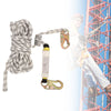 Scaffolders Height Safety Fall Restraint Protection Rope Lanyard With Hook UK