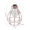 Solar Powered Hanging Copper Lantern Retro Outdoor Decor Light Table Lamp UK