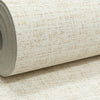 Rasch Plain Cream Beige Mix Linen Textured Vinyl Paste the Wall Quaity Wallpaper