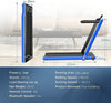 2 in 1 Folding Treadmill Electric Walking Running Machine Bluetooth LED Display