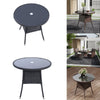 Bistro Glass Table Garden Outdoor Patio Furniture Square Round Morocco Style NEW