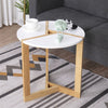 Wooden Coffee Table Side End Table Antique Storage Modern Bedside Plant Stand