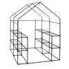 Greenhouse 143x143x195cm PE Garden Plant Grow Green House with Shelves Outdoor