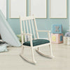Wooden Kids Rocking Chair Children Armchair Seating Rocker W/ Soft Cushion Home