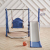 Kid Garden Swing Slide&Climber Set Toddler Baby Home Outdoor Playground Toy Blue