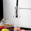 Mixer Tap Swivel Mono Lever Pull Out Hose Spray Chrome Sink Taps Modern Style