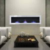 Living Room Wall/Inset Pro Bio Ethanol Fireplace Fire Bio Wall Fireplace UK