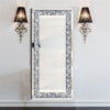 1200mm Crystal Surround Full Body Mirror Decorative Wall Mirror Standing&Hanging