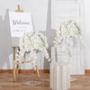Artificial Flower Bouquet Ball Wedding Table Pedestal Road Lead Outdoor Decor