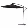 2.7M Outdoor Parasol Patio Offset Garden Cantilever Umbrella Tilt Adjustment