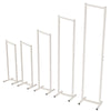 5PCS Metal Wedding Backdrop Stand Geometric Flower Vases Rack Art Column Party
