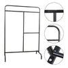 5.6ft Strong Garment Clothes Rail Large Heavy Duty Hanging Display Stand Closet